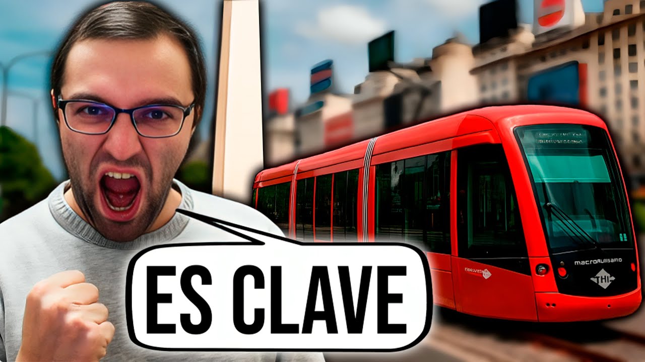 🚨 El TRANVÍA podría REGRESAR a Buenos Aires (¿Idea loca o futuro real?)