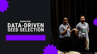Data-Driven Seed Selection | ARD Hackathon 2026 www.cfsrpes.com