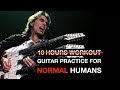 How To Practice Guitar If You Do Not Have 10h A Day Like Steve Vai