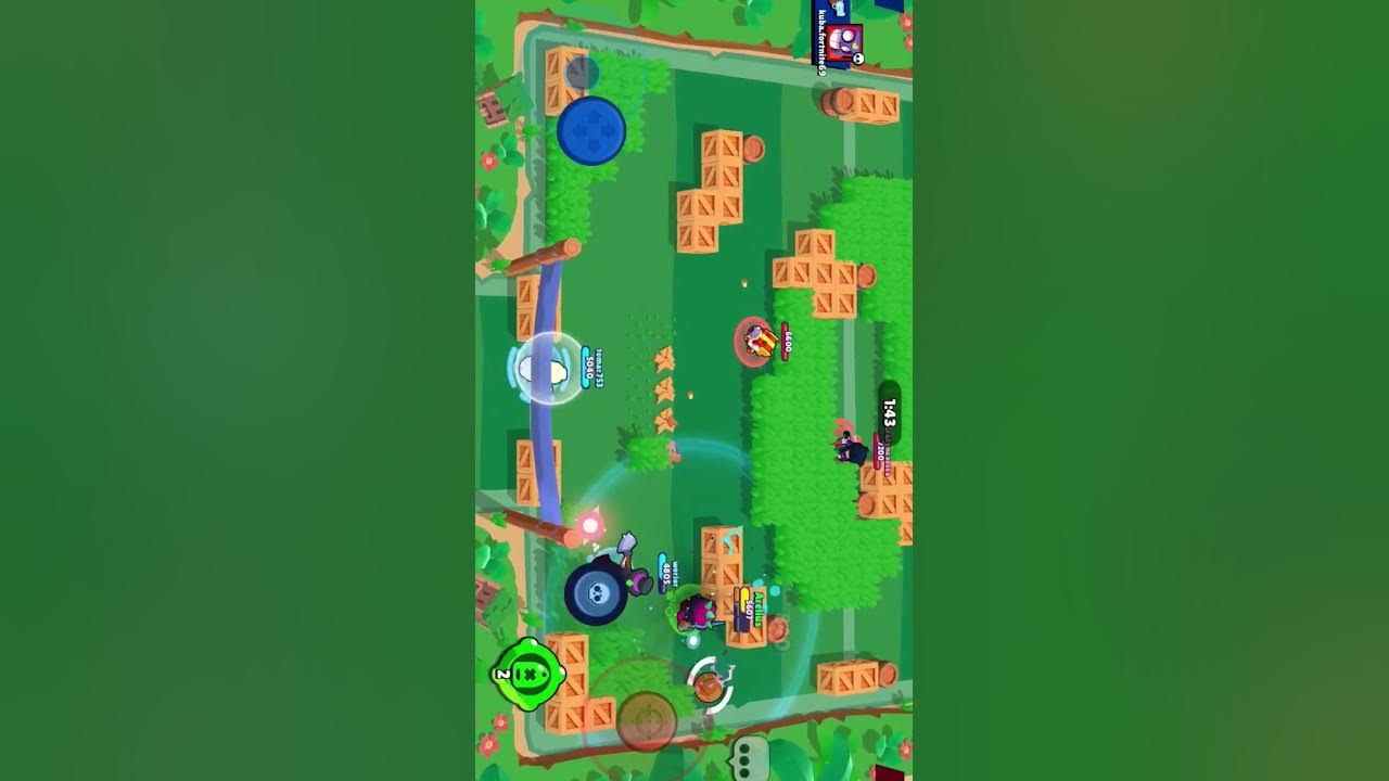 Базз насыпает противникам #Brawl stars #Базз #бравлстарс #бравл #бравл ...