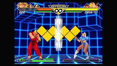 Ken/Mai/Kyo vs Terry/Chun-Li/Ryu : Capcom vs SNK 2