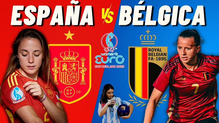 ESPAÑA vs BÉLGICA 🎙️ COMENTARIOS EN VIVO ⚽ J. 2 EUROCOPA SUIZA 2025 #weuro2025