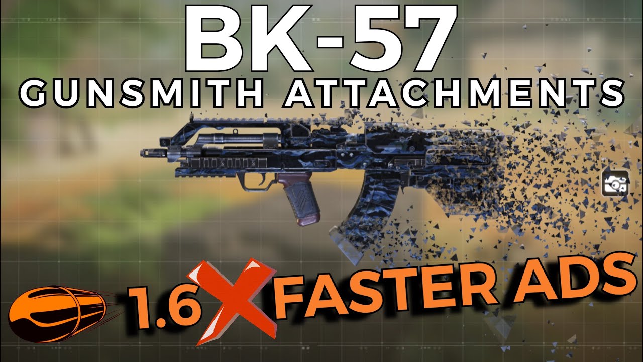 1 6x Faster Ads With These Attachments Bk 57 Best Gunsmith Call Of Duty Mobile Ads Mba