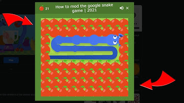 How to mod the google snake game | 2021 (Check pinned comment)