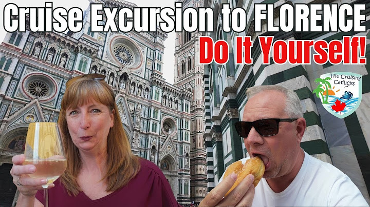 Florence via Train from Livorno | Norwegian Pearl Vlog