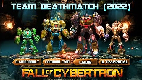 TEAM DEATHMATCH CHAOS - Transformers Fall Of Cybertron Online Multiplayer (Gameplay 2022)