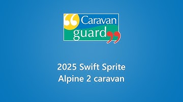 2025 Swift Sprite Alpine 2 caravan walkthrough