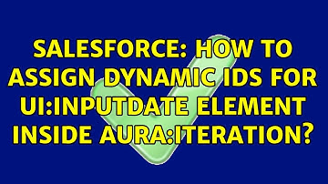 Salesforce: How to assign dynamic Ids for ui:inputDate element inside aura:iteration?