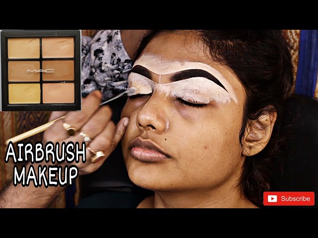 Air brush makeup @ayushi.parlour #makeup #trend #explore #foryou