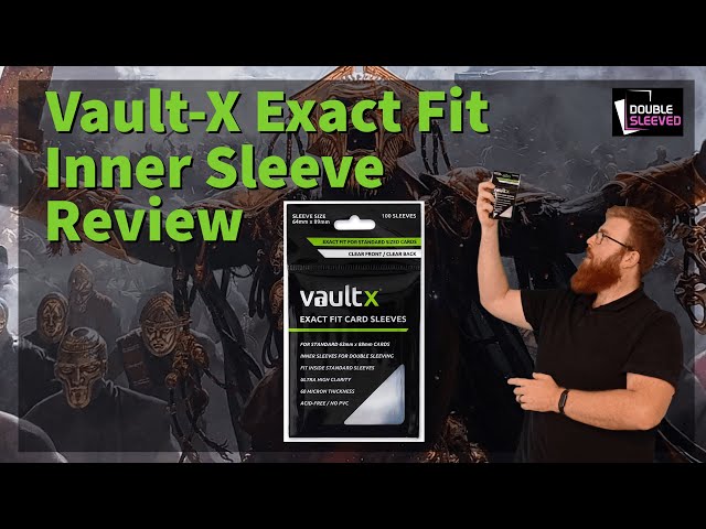 Vault X Exact Fit Trading Card Sleeves - High Clarity Perfect Fit Inner  Sleeves for TCG 