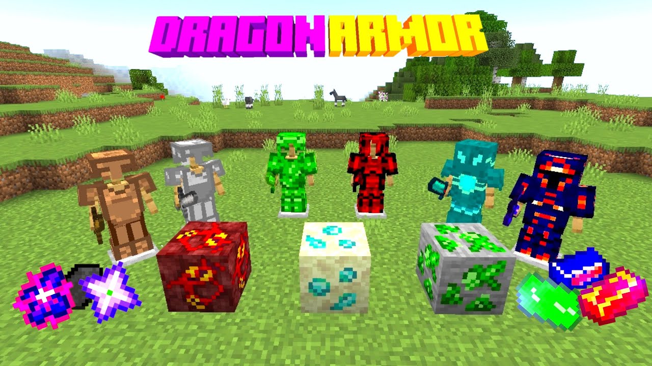 Novo addon de armaduras e espadas para o minecraft bedrock!!! - YouTube