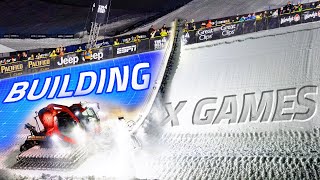 Building the 2023 Winter X Games Course