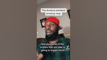 The anxious avoidant breakup loop #breakups #nocontact #avoidantattachment #relationshipadvice