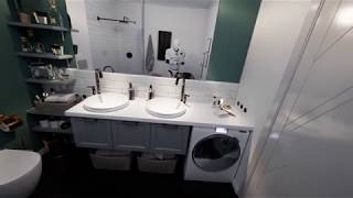 Unreal Engine, Archviz, Modern Mint Green Bathroom