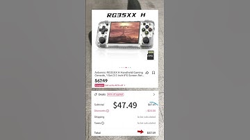 Retro gaming handheld on sale now! grab the anbernic rg35xx h