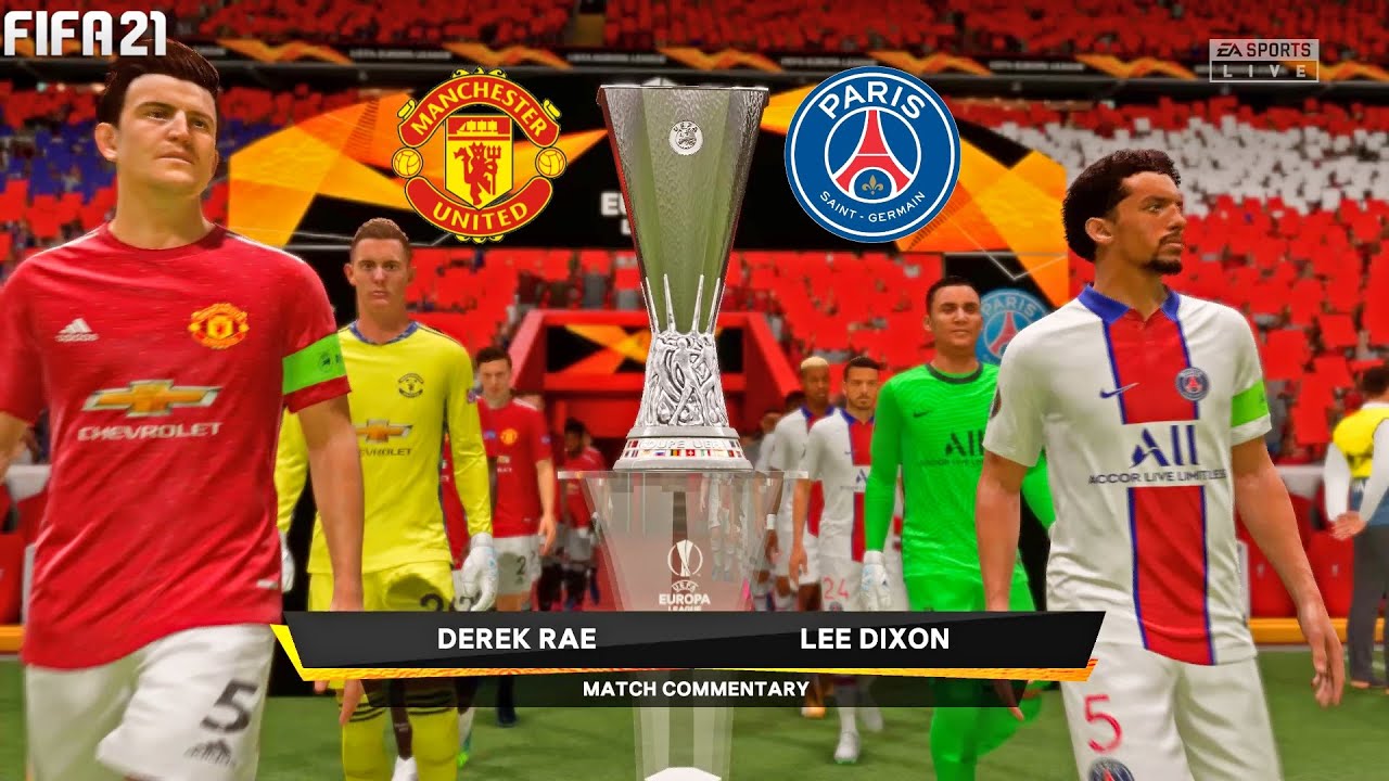FIFA 21 | Manchester United vs PSG - Final UEL Europa League - Full Gameplay
