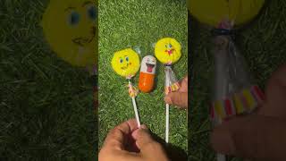 Yeallow Candy white and orange candy#shortsfeed #chocolate #tranding #sweet