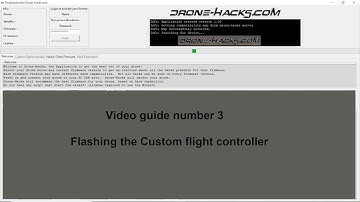 Drone Hacks Guide number 3 Custom flight controller