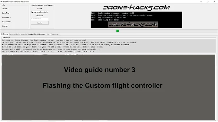 Drone Hacks Guide number 3 Custom flight controller