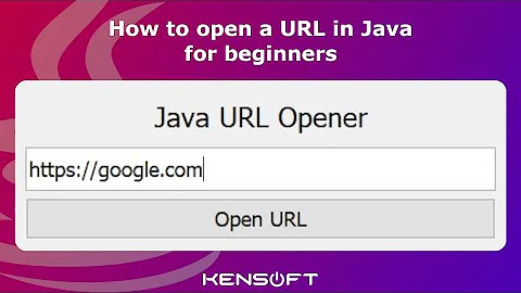 How to open a URL in the default browser using Java