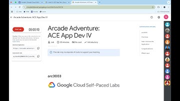 Arcade Adventure: ACE App Dev IV | #qwiklabs | #ARC3003 | [With Explanation🗣️]