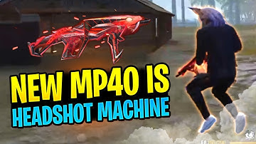 New Cobra MP40 gameplay 😎 Evo mp40 skin good or bad ? - Garena free fire