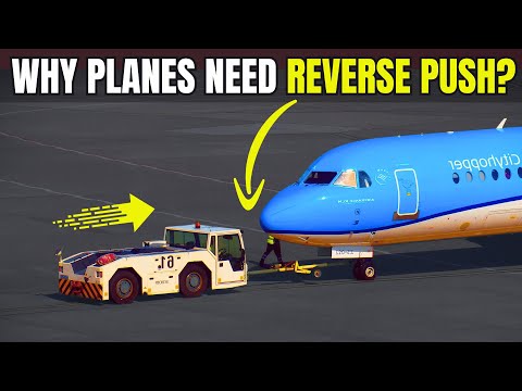 Why Don't Airplanes Reverse On Their Own?