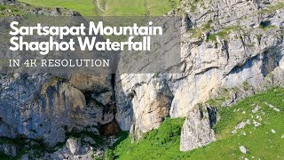 Sartsapat Mountain and Shaghot waterfall in Tavush Province | 4K resolution