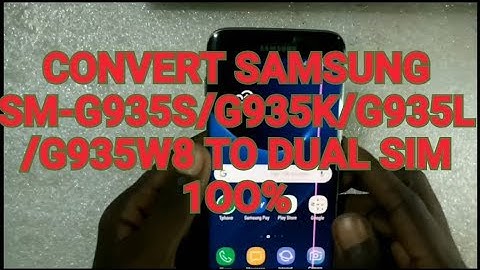 SAMSUNG S7 EDGE G935S/G935L/G935K/G9358W CONVERT TO DUAL SIM