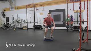 BOSU Lateral Rocking
