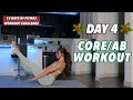 12 DAYS OF FITMAS 🔥🎄 | DAY 4 CORE/AB WORKOUT | 15 min Abs | Celamarr