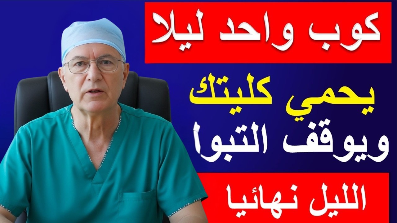 كوب قبل النوم قد يحسن صحة الكلى ويقلل التبول الليلي