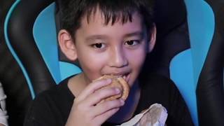 BANG CUPU DAN MIKOCIL MAKAN BURGER!! BANG CUPU SAMPE KETIDURAN?!