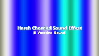 Harsh Chorded Sound Effect