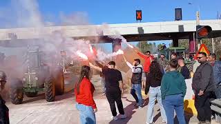 Κινητοποίηση των αγροτοκτηνοτρόφων στα διόδια του Ακτίου