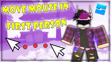 How to MOVE your mouse in FIRST PERSON Roblox Studio