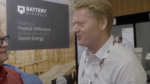 David Flanagan of Battery Minerals at the RIU Explorers Conference 2019