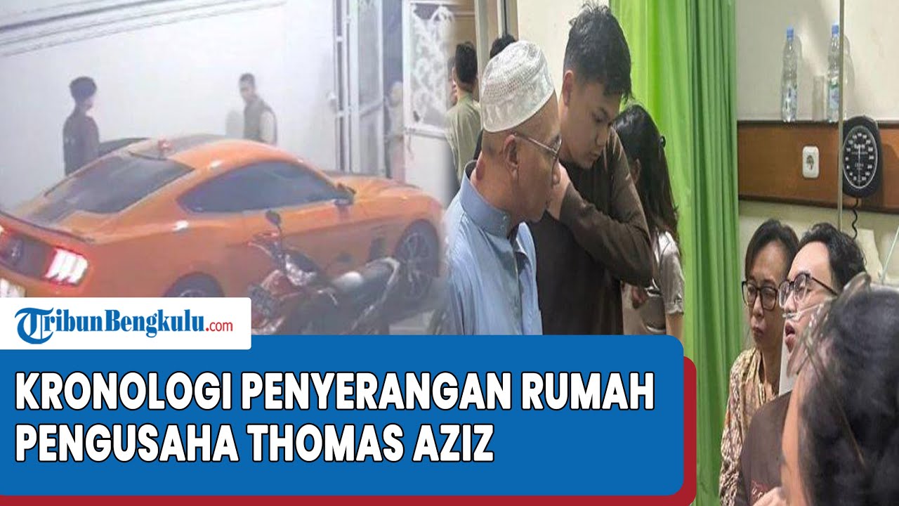 Thomas Azis Riska Kronologi Penyerangan Rumah Pengusaha Thomas Riska di Bandar Lampung ...