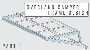 How To Build An Overland Trailer (DIY Camper Trailer Frame Design)