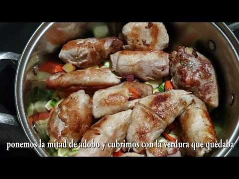 Video: Rollos De Cerdo