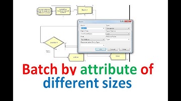 Batch by Attribute of Different Batch Size Arena Simulation