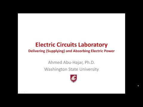 How to determine if the electric power is supplied or absorbed