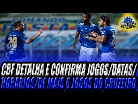 CBF detalha datas e horários de 12 jogos do Cruzeiro na Série B; Confira