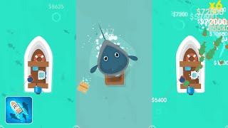 Hooked Inc: Fishing Games | Game Play | Day 3/3 screenshot 3
