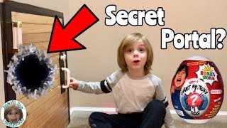 I Mailed Myself to Ryan ToysReview through a Portal Secret Door and it worked!! Skit