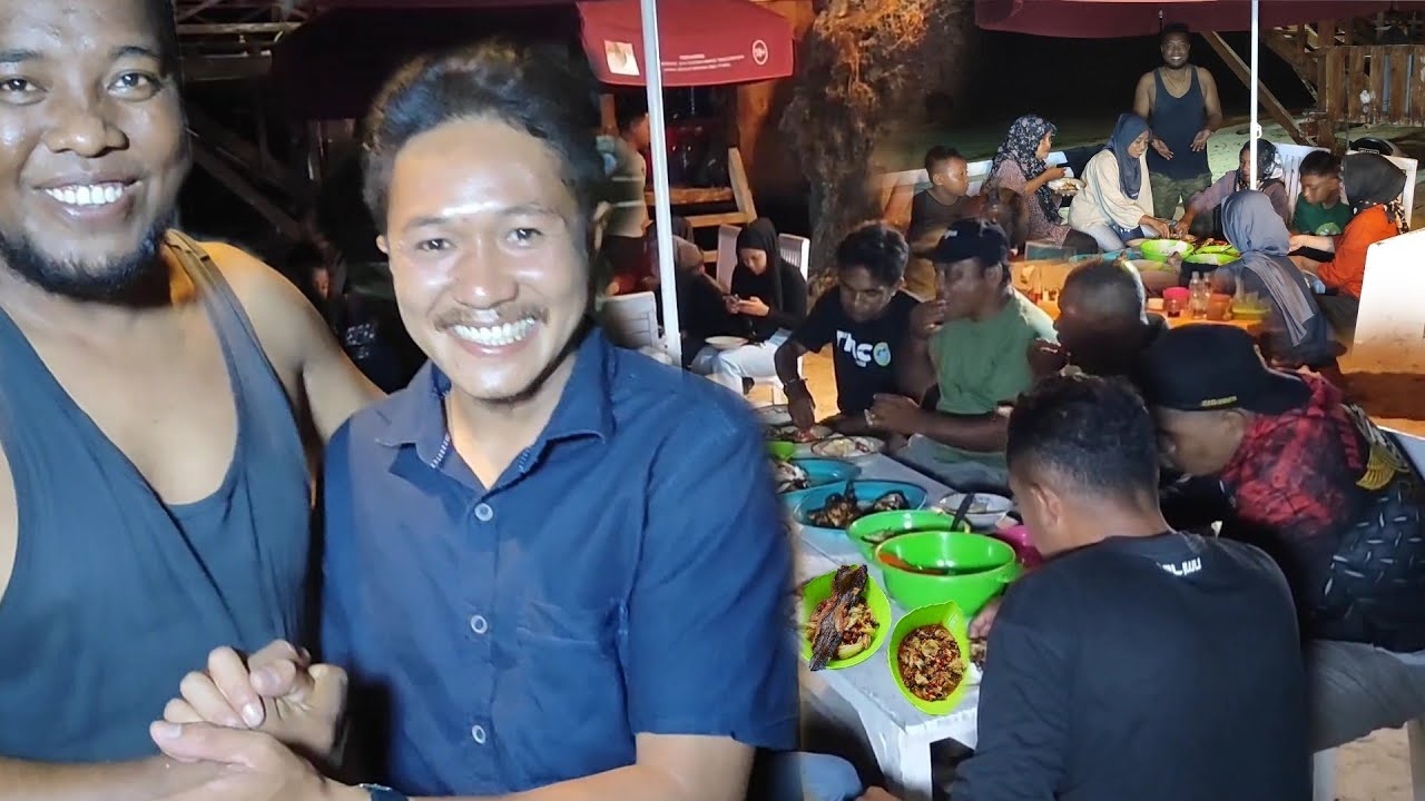Seafood Party! Syukuran Anak Nelayan Yg telah Meraih Gelar SarjanaNya.