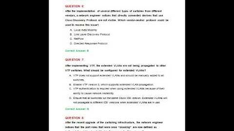 Cisco 300-115 Exam Questions