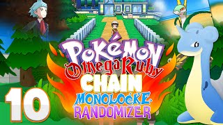 GRASS INCIDENTS! - Pokemon Omega Ruby Chain Monolocke Randomizer w/ Astroid! Ep 10!