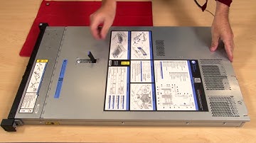 Lenovo Thinksystem SR630 installing a top cover
