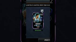 Throwback To When I Pulled An UNRELEASED Ja Morant Card In NBA Live Mobile! screenshot 4